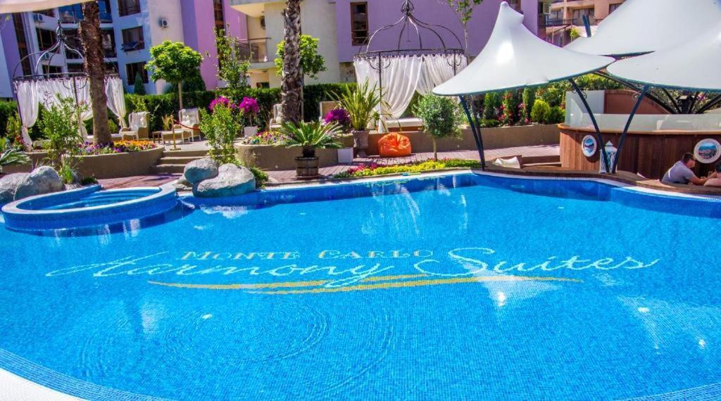 Monte Carlo Aparthotel Sunny Beach Exterior foto