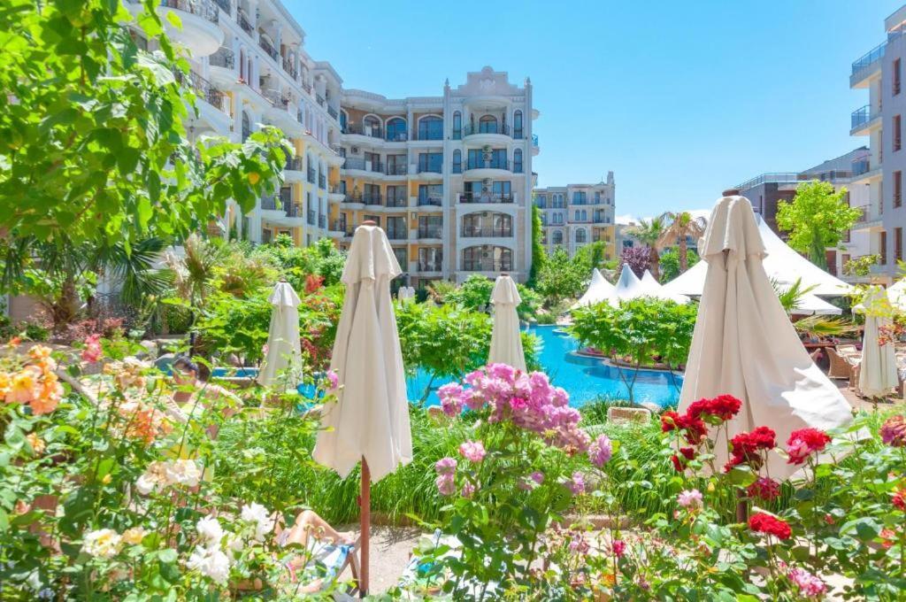 Monte Carlo Aparthotel Sunny Beach Exterior foto